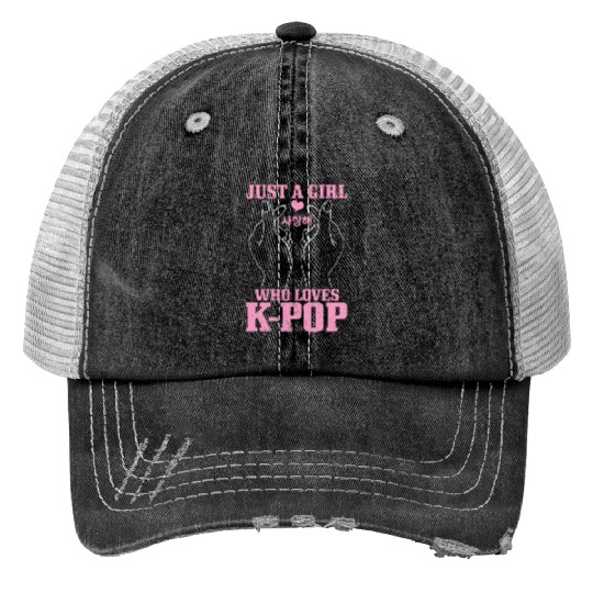 K-Pop Fan Gift Korean Pop Music Print Trucker Hats