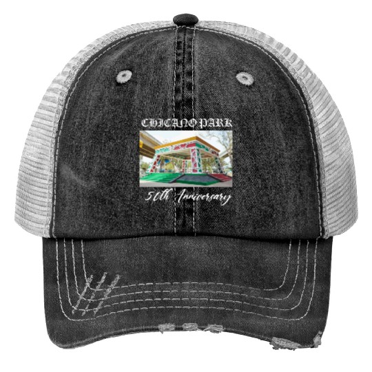 50th anniversary Chicano park Print Trucker Hats