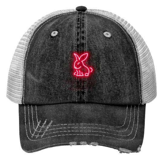 Year of the Rabbit - Chinese New Year Print Trucker Hats