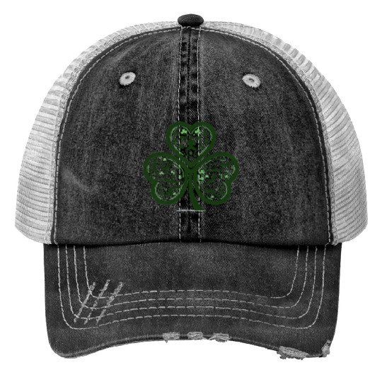 Fitness Lucky Charms Print Trucker Hats