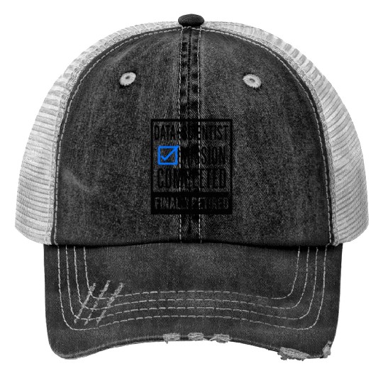 Retirement - Retired Data-Scientist Print Trucker Hats