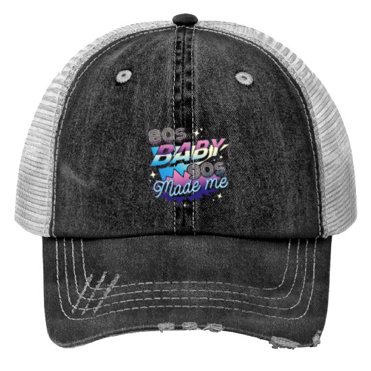 80s music,80s fashion lovers Print Trucker Hats