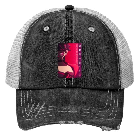 Empress Rairanya Print Trucker Hats