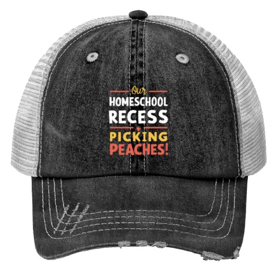 Georgia Homeschool Adventures Georgia Print Trucker Hats
