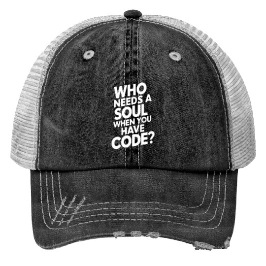 Robotics AI Automation Machine Learning Print Trucker Hats