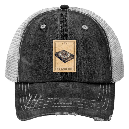 Magic - Black Magic - Magic Book Black Magic Book Print Trucker Hats