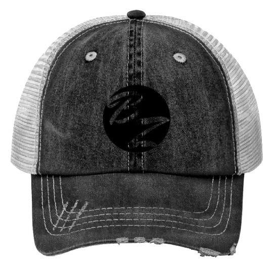 BZ _ logo with your name or your channel name Print Trucker Hats