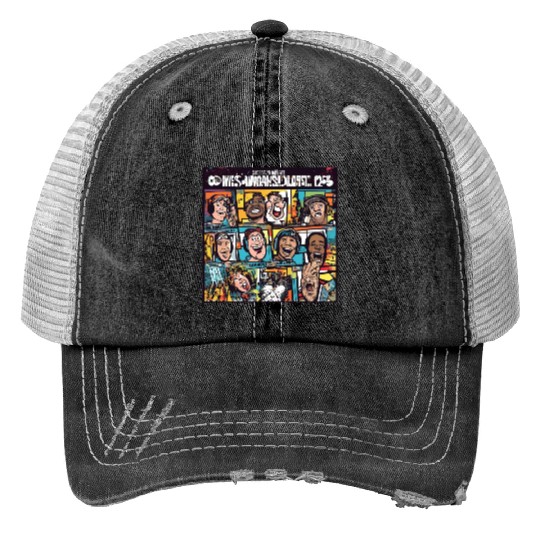Live Wear Print Trucker Hats