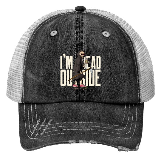 I'm Dead On Inside | Hilarious | Cheers to Comedy Print Trucker Hats
