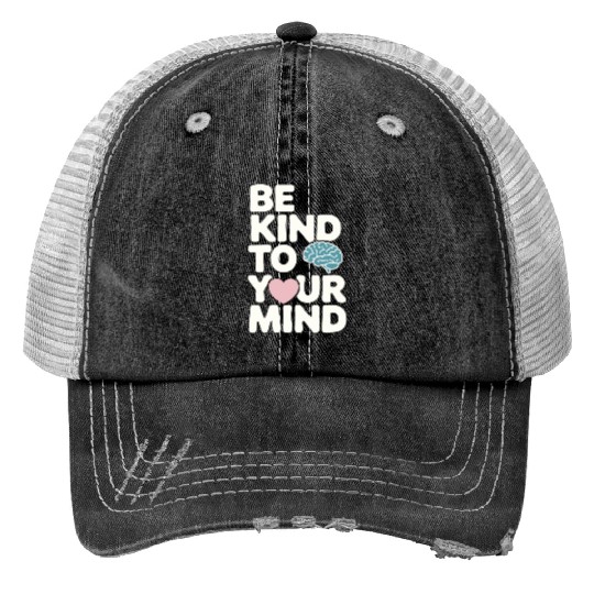 Understanding Psychology Mind and Behavior Print Trucker Hats