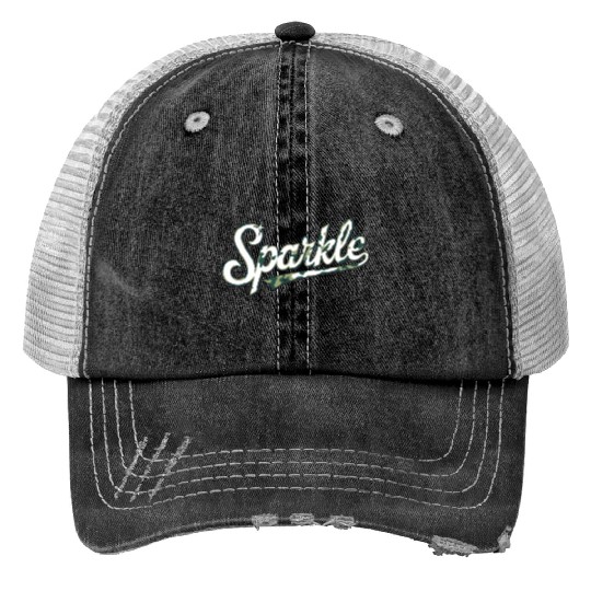 The Sparkle Army Camouflage Print Trucker Hats