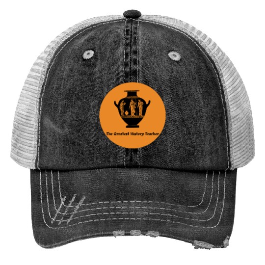 The Greatest History Teacher Print Trucker Hats
