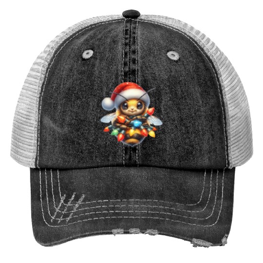 BEE FUN Print Trucker Hats