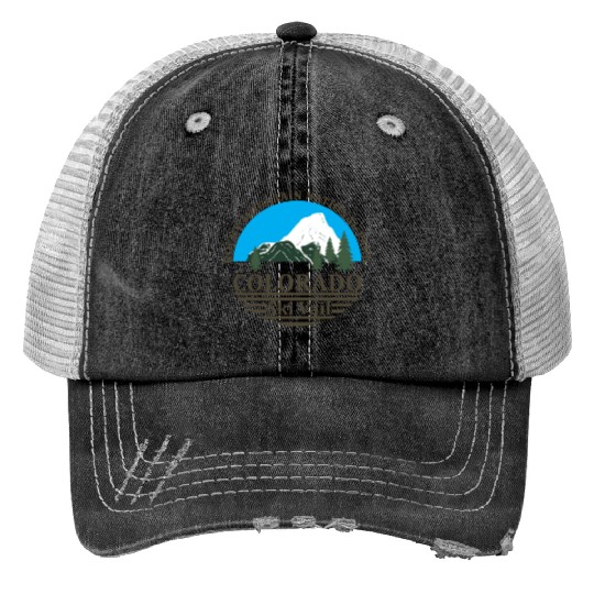 Vail Colorado ski resort Print Trucker Hats
