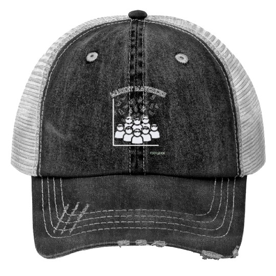 Market Mavericks Print Trucker Hats