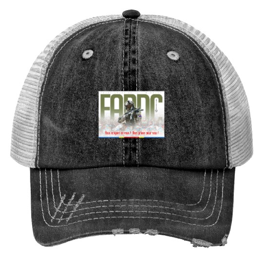 Support to the Armed Forces of DR Congo Print Trucker Hats