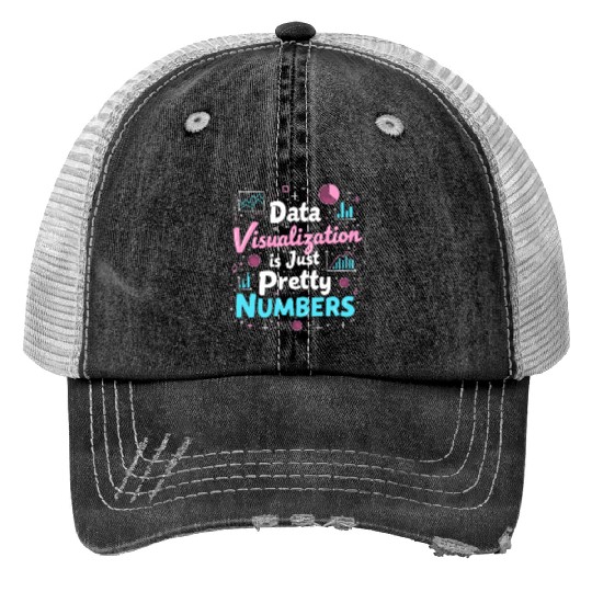 Data Analyst Big Data Specialist Business Print Trucker Hats