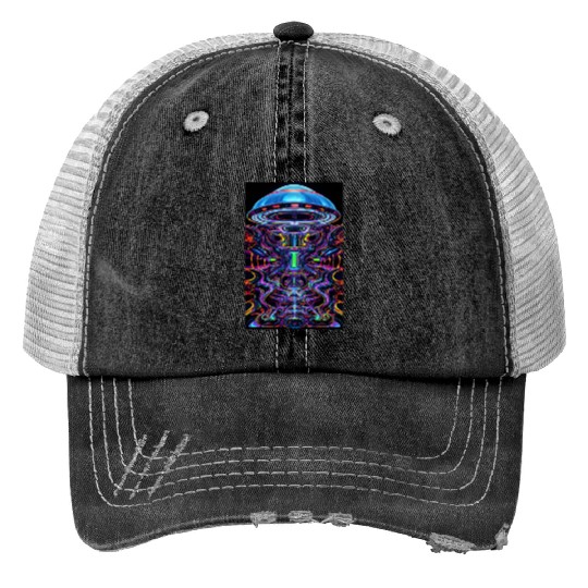 Gravity Falls Print Trucker Hats