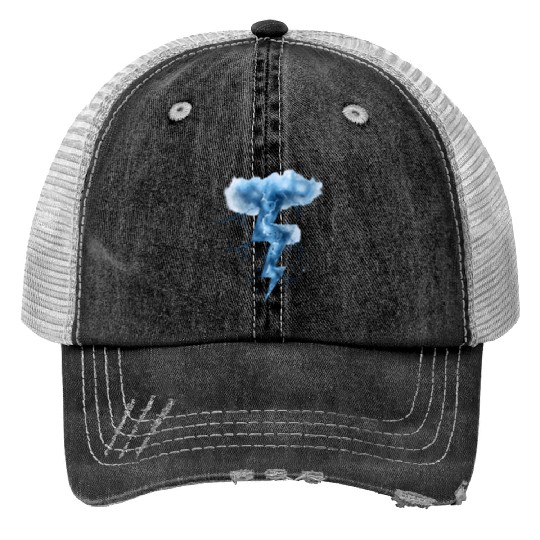 Unleash the Storm Power Print Trucker Hats