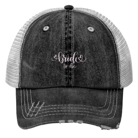 bride to be (light pink) Print Trucker Hats