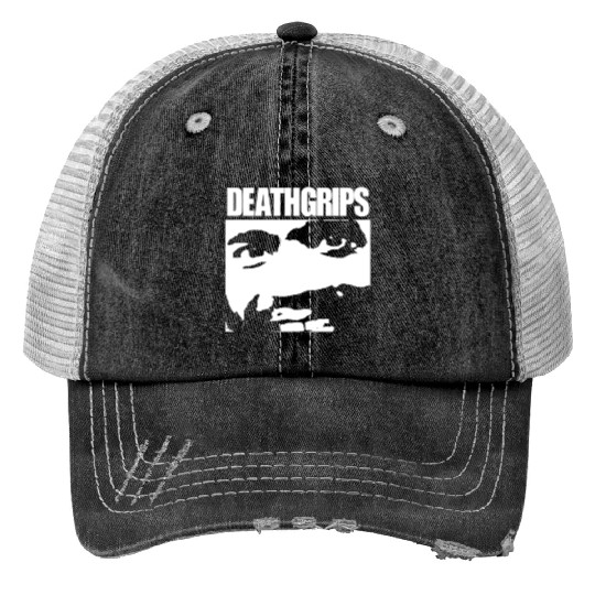 Death Grips MC Ride Logo #2 Print Trucker Hats