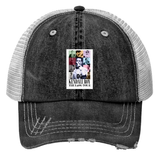 Discover Kendall Roy The Eras Tour Print Trucker Hats