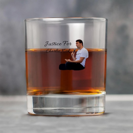 New!!! Justice For Charlie Kirk Rock Glasses