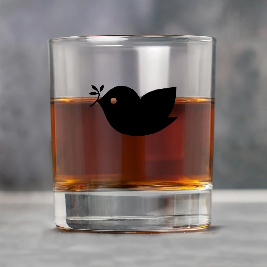 Peace Bird Icon Rock Glasses