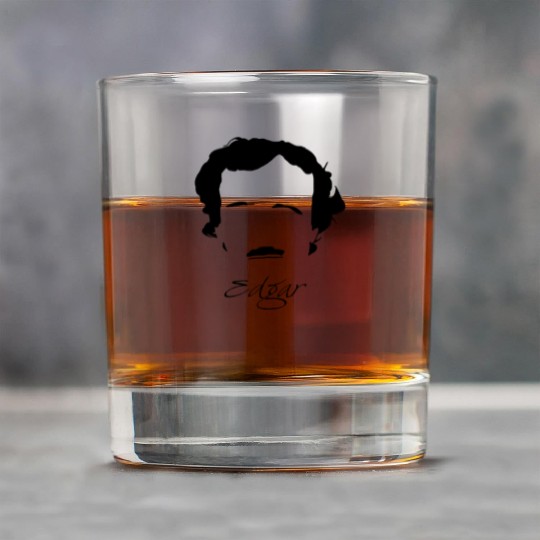 Edgar Allan Poe Silhouette & Hirsute Rock Glasses