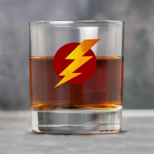 Lightning Bolt Rock Glasses