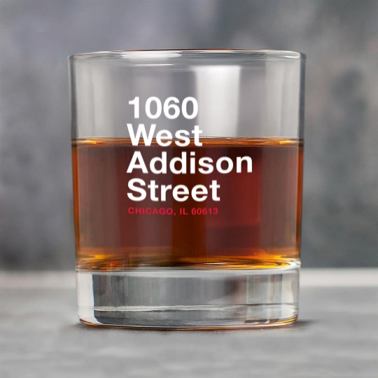 Wrigley Field Rock Glasses