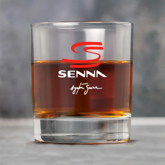ayrton senna logo Rock Glasses