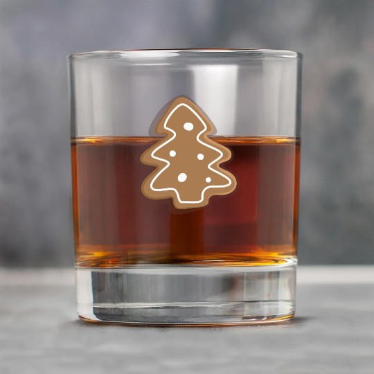 Gingerbread cookie Rock Glasses