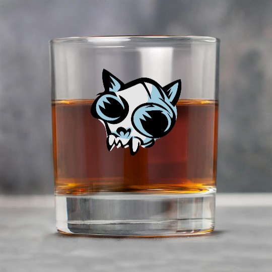 cat skull Rock Glasses