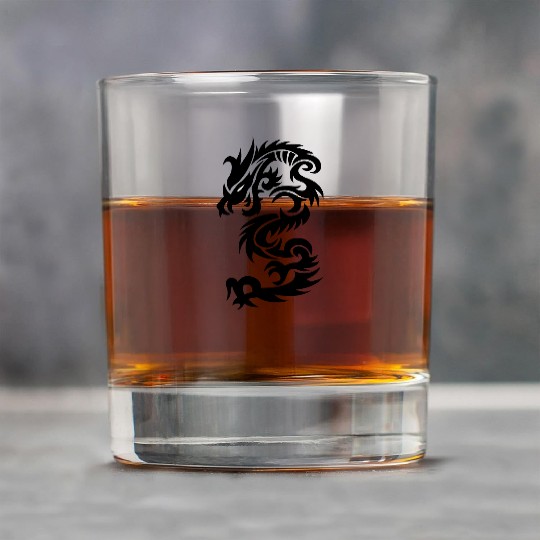 Tribal dragon Rock Glasses