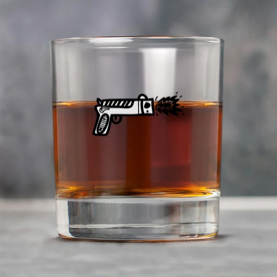 comic gun Rock Glasses