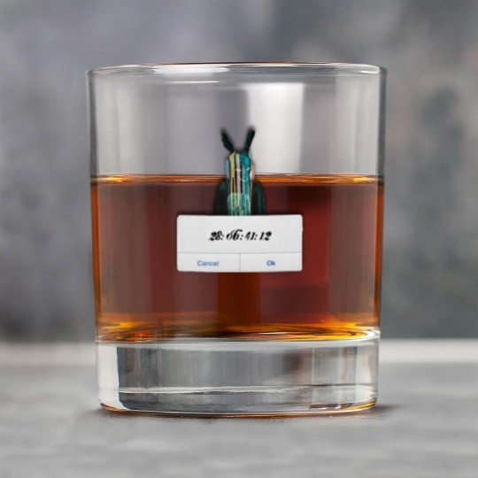 DONNIE DARKO COUNT DOWN TIME ALERT WITH BUNNY MAN Rock Glasses