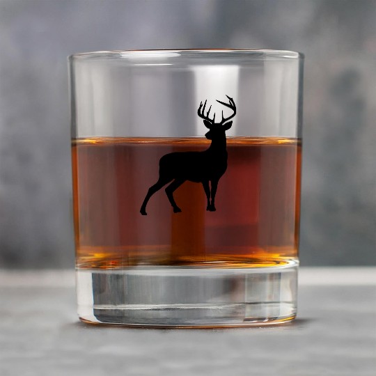 Animals Deer Elk Rock Glasses