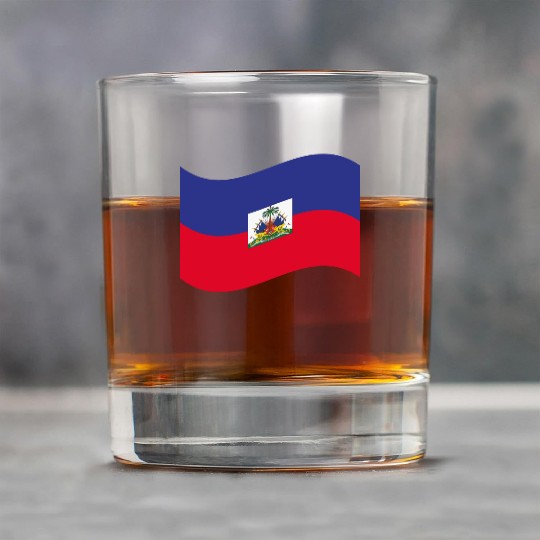 flag haiti Rock Glasses