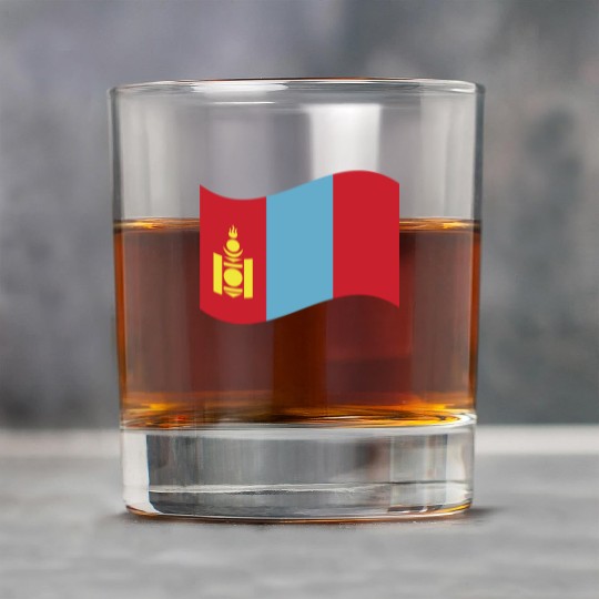 flag mongolia Rock Glasses