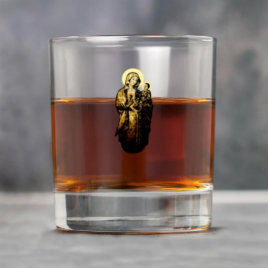 Our Virgin Mother (and Son) Rock Glasses