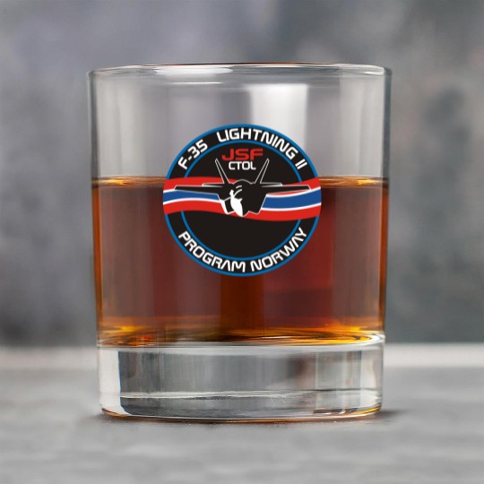 F-35 Lightning II Norway Rock Glasses