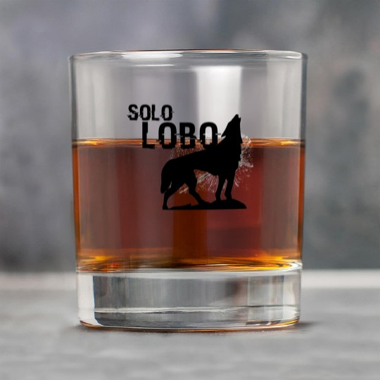Solo Lobo - Lone wolf spanish Rock Glasses