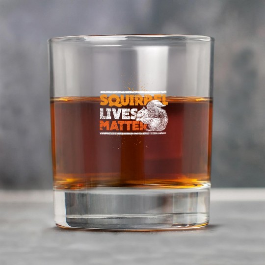 Squirrel lives matter Rock Glasses