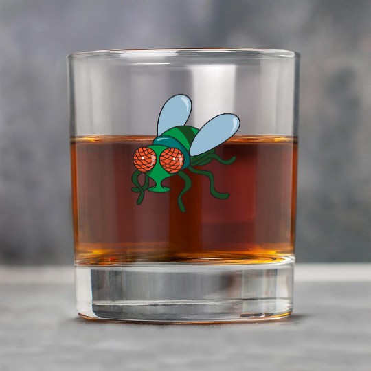 Fly Insect Rock Glasses