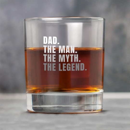 DAD Birthday, Father's Day Or Christmas Gift Rock Glasses