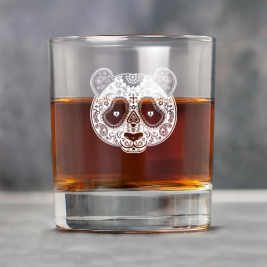 Sugar Skull PANDA Day of the Dead los muertos Mexi Rock Glasses