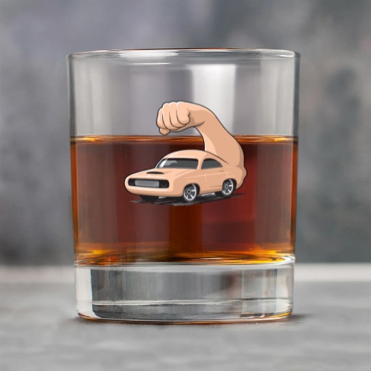 Muscle Car Rock Glasses