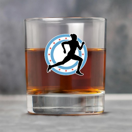 CHICAGO MARATHON 7 Rock Glasses