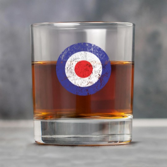 Royal Air Force World War II Spitfire Logo Retro Rock Glasses